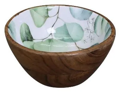 Produktbild von Schale LesFleurs, Mango Holz, 10x10x4,5 cm