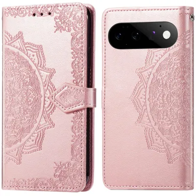 Obrázek produktu pro imoshion Mandala Bookcase pro Google Pixel 11 – růžové zlato