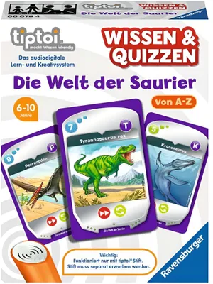 Produktbild von tiptoi® Wissen und Quizzen: Die Welt der Saurier Ravensburger 00078