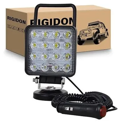 Zdjęcie produktu dla Reflektor roboczy LED 48W magnetyczny do samochodu ciężarówki IP67
