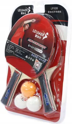Zdjęcie produktu dla ZESTAW DO TENISA STOŁOWEGO 2 paletki PING PONG
