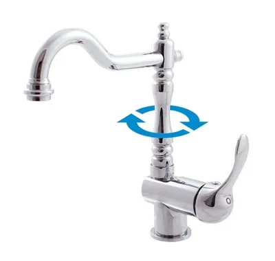 Immagine prodotto di Slezák-RAV Slezák RAV Labe L008/8 Miscelatore per lavello Colore: cromo, Dimensioni: 1/2''