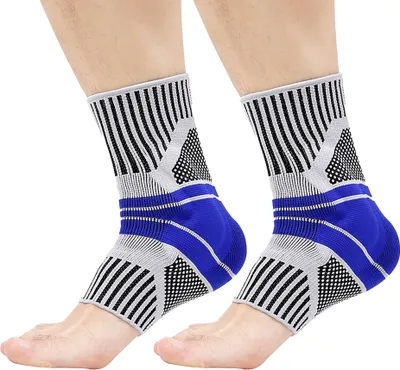 Produktbild von Stützbandage für die Achillessehne, Socke gegen Plantarfasziitis, Knöchel-Kompressionsmanschette zum Laufen