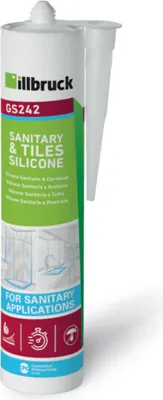 Produktbild von ILLBRUCK Sanitär-Silikondichtmasse - GS242 - Transparent - 300ml