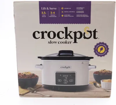 Produktbild von Crock-Pot CSC 060X, 200 W, Tasten, Chrom, Metall, Kunststoff, 323 mm, 327 mm