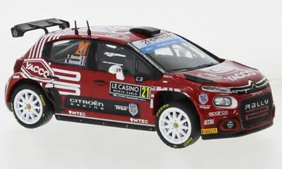 Produktbild von IXO 1:43 Citroen C3, No.21, WRC2, Rally Monte Carlo Y.Rossel/A.Dunand, 2023