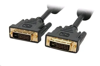 Image de C-TECH Câble de connexion DVI-DVI, M/M, 1.8m DVI-D, dual link