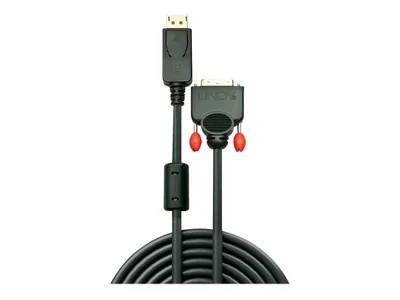 Imagen del producto de Lindy 41490 Kabel DisplayPort/DVI-D 1m  DP Stecker an DVI-D Stecker