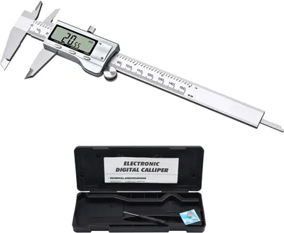 Produktbild von H35C Digital Messschieber Schieblehre 0-150mm 8" LCD Edelstahl Messschieber