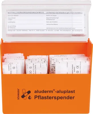 Immagine prodotto di Aluderm aluplast cerotto dispenser adulti 1 pz