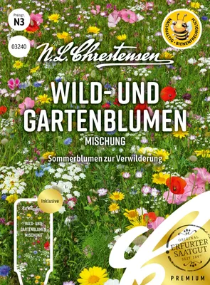 Produktbild von Wild - und Gartenblumen Mischung | Wildblumensamen von N.L. Chrestensen