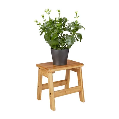 Produktbild von relaxdays Schemel RUSTICO natur, H: 27,0 cm