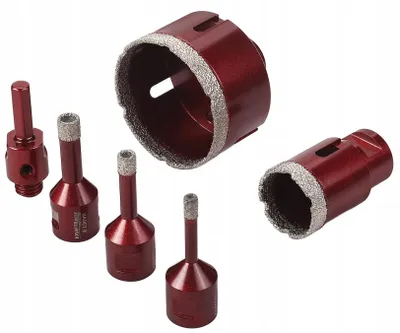 Immagine prodotto di Zest. Set Di 6 Punte Da Foratura In Diamante. Codice: Kd5953