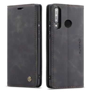 Obrázek produktu pro Huawei P30 Lite Pouzdro, RetroPolyuretanKožené Pouzdro, Kapsy na Karty, Magnetické Uzavírání, Pouzdro s Funkcí Stojánku pro Huawei P30 Lite černé