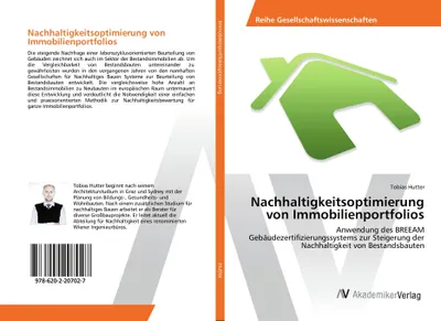 Produktbild von Nachhaltigkeitsoptimierung von Immobilienportfolios