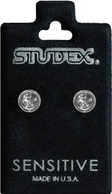 Produktbild von Studex Sensitive Chirurgenstahl Ohrstecker mit April-Kristall 2-3mm Größe - 2 mm
