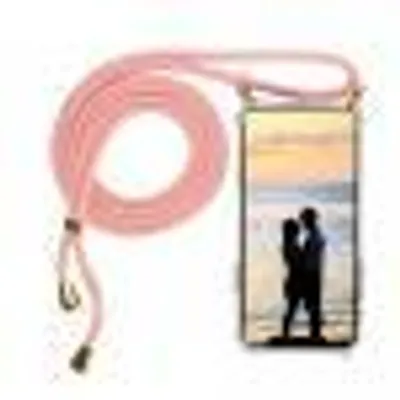 Produktbild von Xiaomi Redmi 10 Kordel Case Gold + Seil Rosa