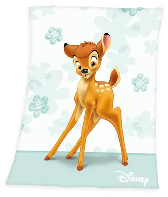 Produktbild von Disney Bambi  Microfaser Flauschdecke  75  x 100 cm