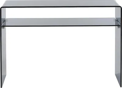 Produktbild von Wandkonsole 1 Ablage - Sicherheitsglas - Anthrazit - STILEOS