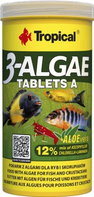 Produktbild von Tropical 3-Algae Tablets A, 250 ml