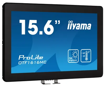 Image de IIYAMA 39.5cm (15,6") OTF1616MC-B1  16:9 M-Touch HDMI+DP+USB