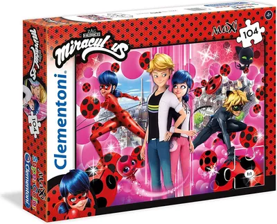 Obrázok produktu pre Clementoni 23712 - Superfarebné puzzle - Zázračná beruška (104 dielikov)