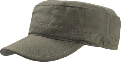 Produktbild von Atlantis Tank gebürstete Baumwolle Military Kappe (2 Stück/Packung) AB418 (Einheitsgröße) (Olive)
