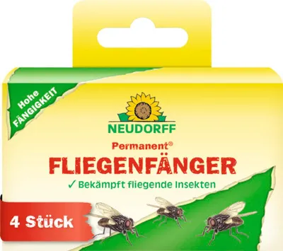 Produktbild von Neudorff Permanent FliegenFänger Klebestreifen Fliegenfalle Leimrolle zum Aufhängen