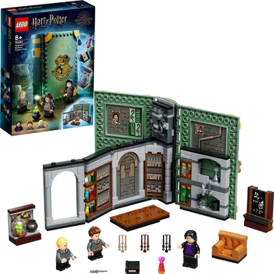 Produktbild von LEGO 76383 Harry Potter Hogwarts Moment: Zaubertrankunterricht, Spielzeug mit Minifiguren, Geschenk für Jungen und Mädchen