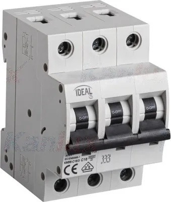 Obrázek produktu pro Jistič Kanlux KMB6-C16/3 3P, C, 16 A, 6 kA