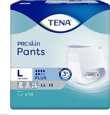 Produktbild von TENA Pants PROskin Plus,L(4x14Stk),