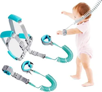 Immagine prodotto di Passeggino - con cintura di sicurezza - per bambini piccoli - lungo 2,5 m - regolabile e comodo