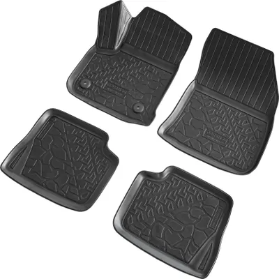 Image de Tapis de sol en caoutchouc 3D adaptés à la Jeep Avenger Electric | Année de construction à partir de 2023> | Ajustement parfait