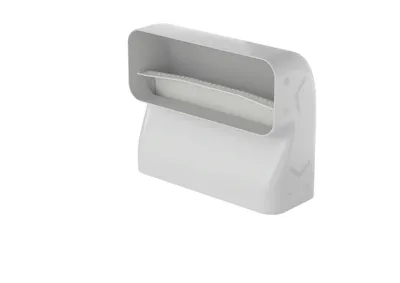 Immagine prodotto di Naber COMPAIR System Ø 150 Prime P-RBV 150 Curvatura verticale del tubo a 90°, corta