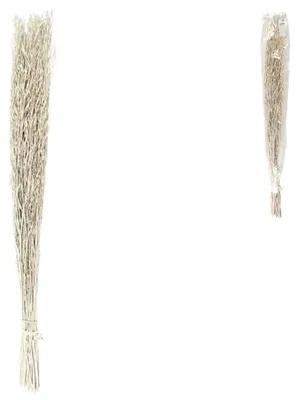 Produktbild von Bündel getrocknetes Sarasgras weiß 110 cm