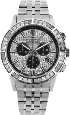 Produktbild von Louis XVI LXVI1131 Herrenuhr Majesté Iced Out Baguette Chronograph 43mm 5ATM