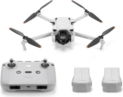 Obrázok produktu pre DJI Mini 3 Fly More Combo 4 Rotoren Quadrocopter 12 MP 3840 x 2160 Pixel 2453 mAh Grau