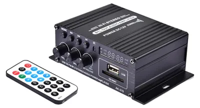 Image de DC12V Amplificateur Amplificateur de puissance HiFi Auto Stereo Music Receiver FM MP3