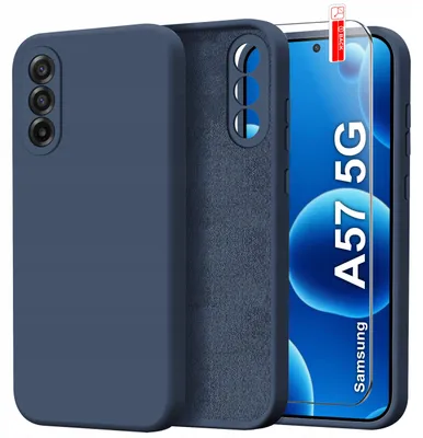 Immagine prodotto di Etui do Samsung Galaxy A57 5G CASE Silicone ELASTYCZNE + Szkło 9H