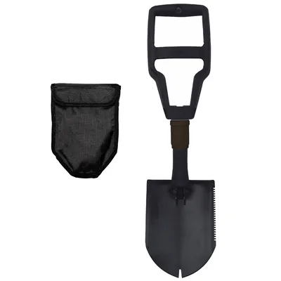 Produktbild von MFH Klappschaufel mit Kunststoff-Handgriff und Tasche 3-teilig