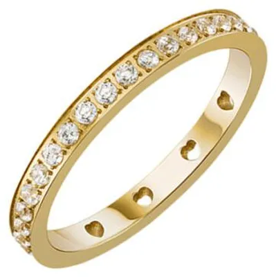 Produktbild von Eleganter Gold Damen Ring Größe 8