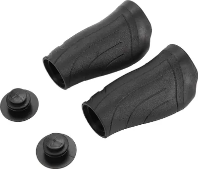 Obrázok produktu pre Plastové krátke dlhé rukoväte na riadidlá horského skladacieho bicykla (2 x krátke)