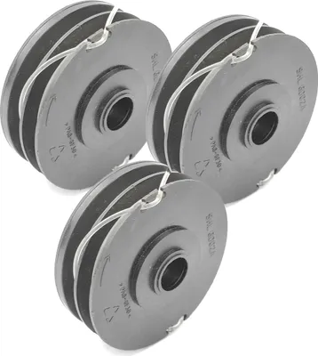 Produktbild von Matrix 3x Fadenspule Ersatzfaden Ersatzspule für Rasentrimmer RT 500, MX 500-32, Evo 600