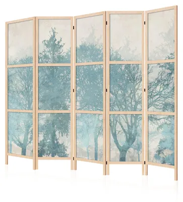 Zdjęcie produktu dla LUMASOUL Parawan jednostronny, Przegroda do wnętrz, Lasy Japońskie 5, 225x172 cm