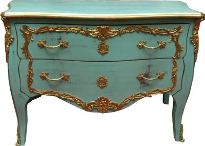 Casa Padrino barock Kommode Türkis Gold Grün Blau Gold Baroque CHest of Drawers Green Blue Turquoise Furniture Möbel Interior