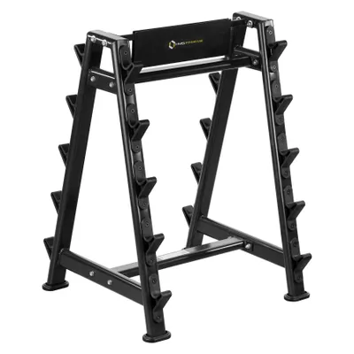 Produktbild von HMS STR05 Langhantelständer Premium | Rack für feste Hanteln gerade & Curlstange | Ständer für 10 Stangen | 300 kg belastbar