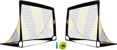 Obrázok produktu pre Pár bránok POP UP 1,2x0,9 m - čierna/žltá