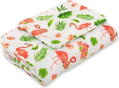 Immagine prodotto di set di biancheria da letto 2 pezzi - biancheria da letto per bambini - extra morbida e traspirante, cotone, 75 x 100 cm