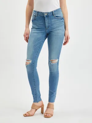 Produktbild von Orsay Hellblaue Skinny Fit Jeans für Damen 311873547000__34