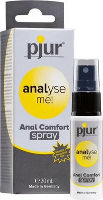 Produktbild von pjur analyse me! Spray - für komfortablen Analsex - Panthenol & Aloe unterstützen die Dehnfähigkeit der Haut (20ml)